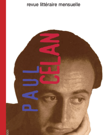 n° 861-862 - Paul Celan - janv/fév 2001