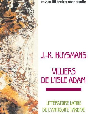 n° 916-917 - Huysmans - Villiers de l'Isle-Adam - août / sept 2005
