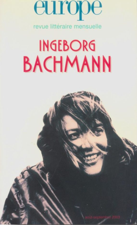 n° 892-893 - Ingeborg Bachmann - août / sept 2003