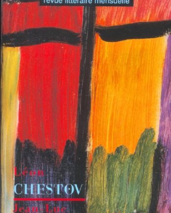 n° 960 - Léon Chestov - Jean-Luc Nancy - avril 2009