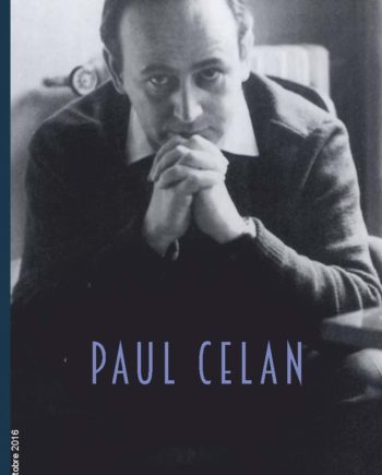 n° 1049 -1050 - Paul Celan - septembre / octobre 2016